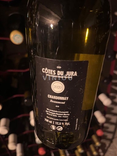 Jura Côtes-du-jura François Rousset-Martin Chardonnay Beaumont 2020