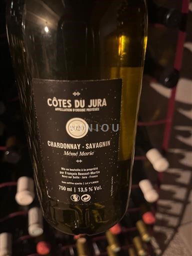 Jura Côtes-du-jura François Rousset-Martin Chardonay - Savagnin Mémé Marie 2020
