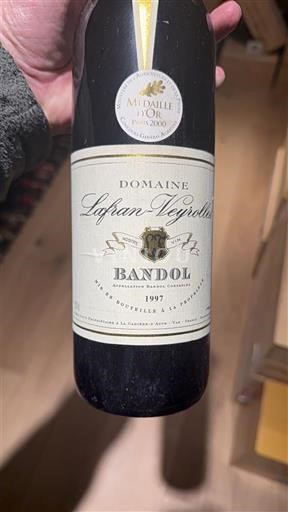 Provence Bandol Domaine Lafran-Veyrolles 1997