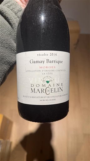 Vaud La Côte AOC Domaine Marcelin Gamay Barrique 2014