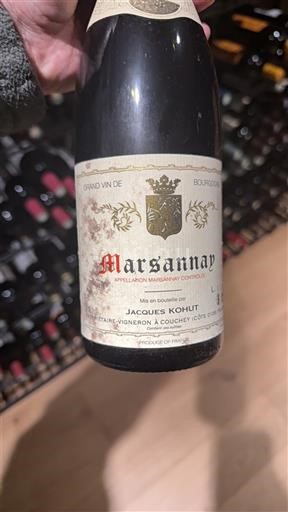 Burgundi Marsannay Jacques Kohut 2008