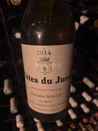 Jura Côtes du Jura Domaine Macle 2014