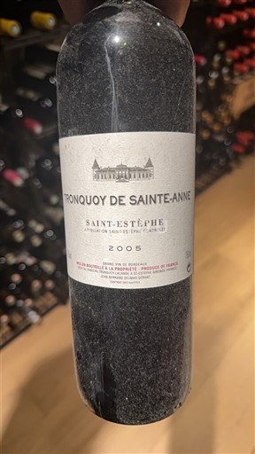 Burdeos Saint-Estèphe Tronquoy de Sainte-Anne 2005