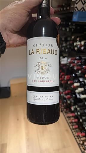 Bordeaux Médoc Cru Bourgeois Château La Ribaud 2016