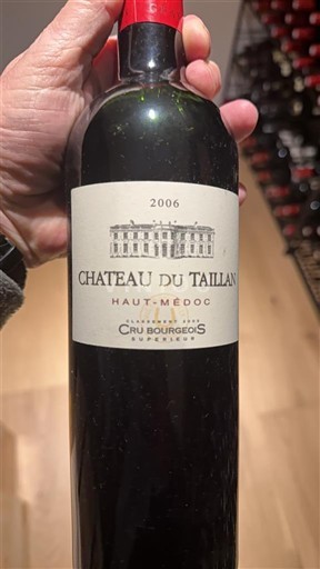 Bordeaux Haut-Médoc Cru Bourgeois Château Taillan 2006