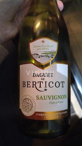 Zuidwest-Frankrijk Côtes-de-duras Daguet de Berticot Sauvignon 2024