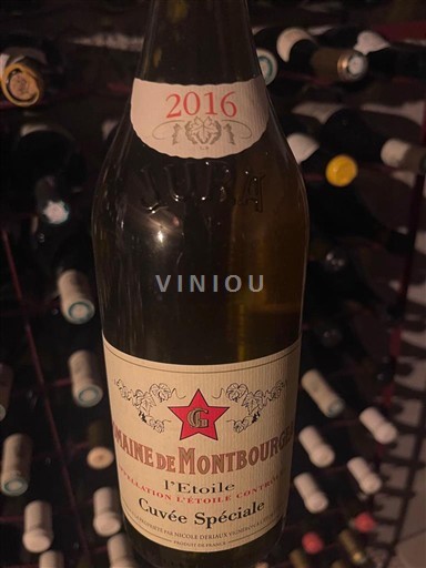 Jura L'Étoile Domaine Montbourgeau Spéciale 2016