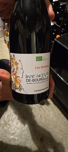 Valle della Loira Saint-Nicolas-De-Bourgueil François Xavier Barc Les Graviers Senza annata