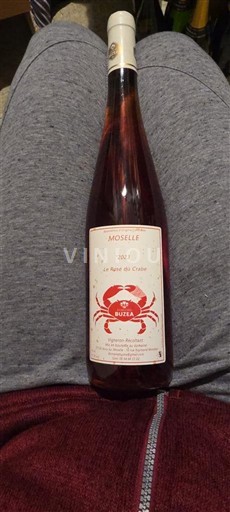 Lorena Mosela Domaine Buzea Le rosé du Crabe 2023