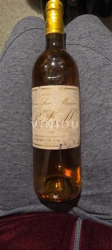 Bordeaux Sauternes Château Pierrie Saint-Maxime 2003