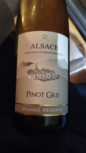 Alsace Pinot grigio Pfaffenheim Grande réserve 2022
