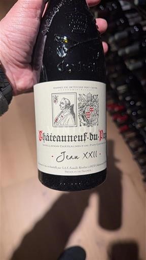 Valle del Ródano Châteauneuf-du-Pape. Château Châteauneuf-du-Pape Jean XXII Jean XXII 2021