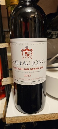 Bordéus Saint-Émilion Grand Cru Grand Cru Château Jonca 2022