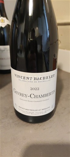 Bourgogne Gevrey-chambertin Vincent Bachelet 2022