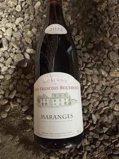 Burgundija Maranges Domaine Jean-François Bouthenet 2022