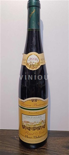 Alsace Pinot noir Henri Ehrhart Ei vuosikertaa