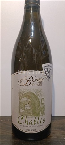 Burgundy Chablis Bardet & Fils 2018