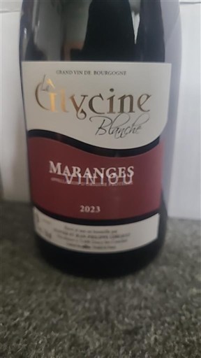 Burgundija Maranges La Glycine Blanche 2023