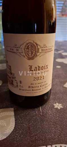 Burgundija Ladoix Alberto Carlos 2021