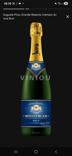 Jura Crémant du Jura Auguste Pirou Grande Réserve Non-Vintage