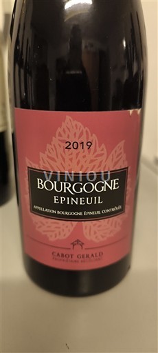 Bourgondië Bourgogne Epineuil Cabot Gerald 2019