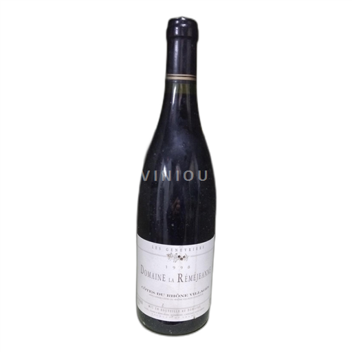 Vale do Ródano Côtes-do-ródano-villages Domaine La Réméjeanne Les Genévriers 1998