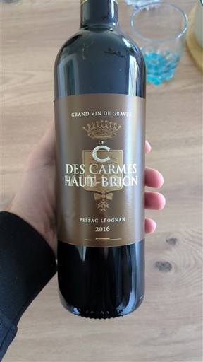 Бордо Пессак-Леоньян Les Carmes Haut-Brion 2016