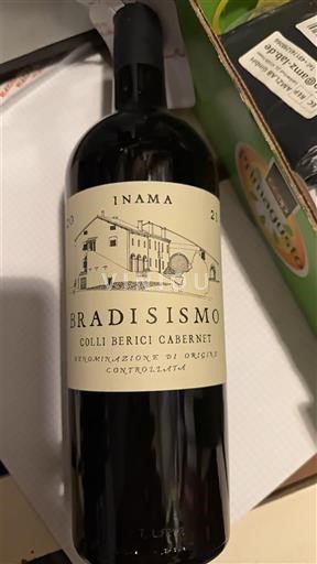 Vinuri Rouge sec Bradisismo Inama 2021 Italia Venetia Colli Berici DOC