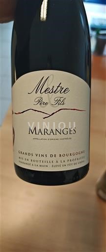 Burgundija Maranges Mestre Père & Fils Neleten.