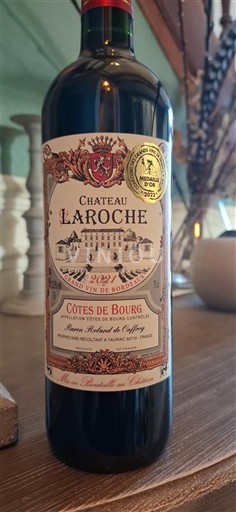 Bordéus Côtes-de-bourg Château Laroche 2021