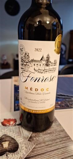 Bordeaux Médoc Fonrose 2022
