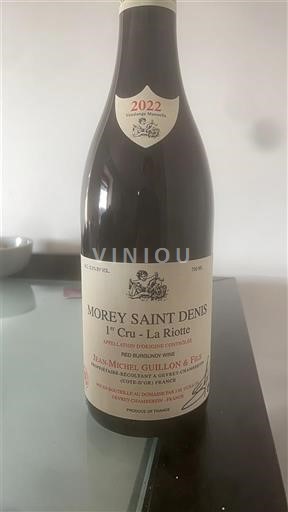 Burgundi Morey-Saint-Denis Premier Cru Jean-Michel Guillon & Fils 1er Cru - La Riotte 2022