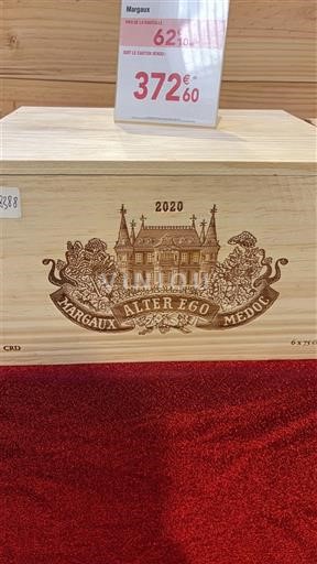 Bordeaux Margaux Château Palmer Alter Ego 2020