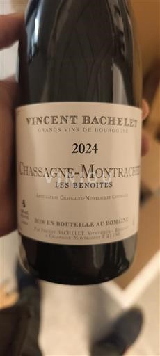 Bourgogne Chassagne-Montrachet Vincent Bachelet Les Benoites 2024