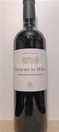 Bordeaux Puisseguin-saint-émilion Château Môle 2012