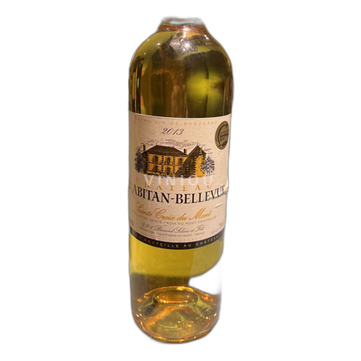 Vin Blanc sec Château Rabitanbellevue 2013 France Bordeaux Sainte-Croix-Du-Mont AOC