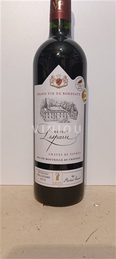 Burdeos Graves-de-vayres Château Lespiau 2016