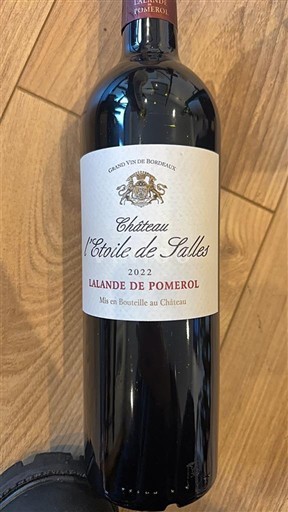 Bordeaux Lalande-de-Pomerol Château L'Étoile de Salles 2022