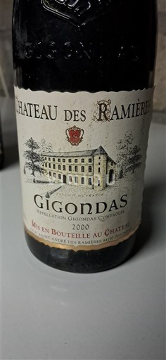 Rhônevallei Gigondas Château S Ramières 2000