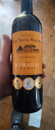 Bordeaux Médoc Château Les Trois Manoirs 2016