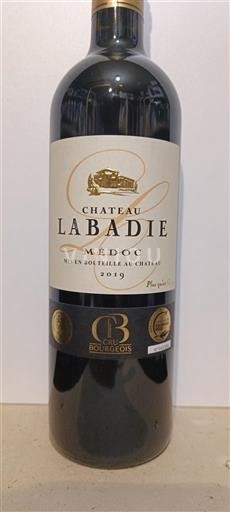 Weine Rouge sec Cru Bourgeois Château Labadie 2019 Frankreich Bordeaux Médoc AOC