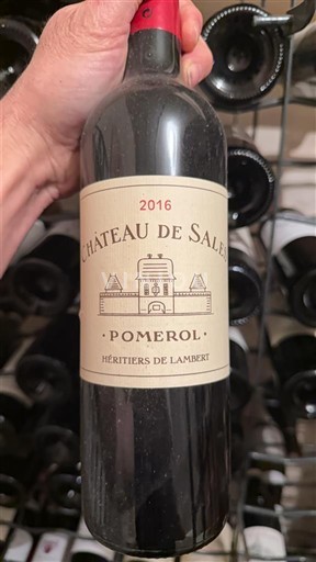 Burdeos Pomerol Château Sales 2016