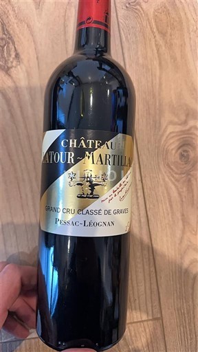 Bordeaux Pessac-Léognan Grand Cru Classé de Graves Château Latour-Martillac 2015