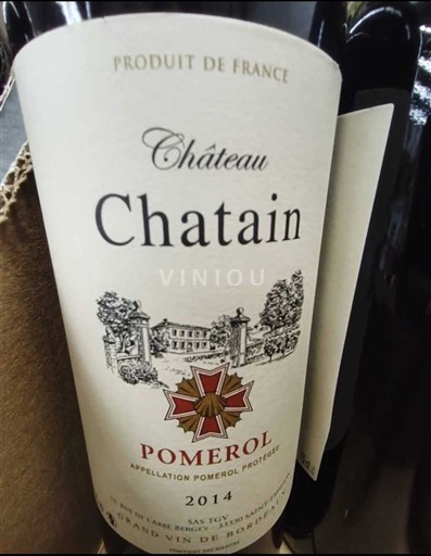 Bordéus Pomerol Château Chatain 2014