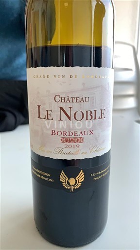 Bordeaux Château Le Noble 2019