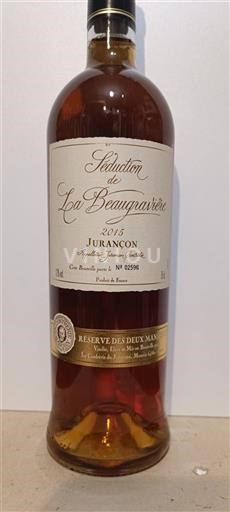 Jihozápad Jurançon La Confrérie du Jurançon Séduction de la beaugraviere 2015