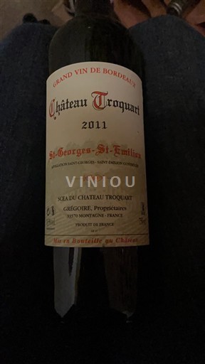 Bordeaux Saint-Georges-Saint-Émilion Château Troquart 2011