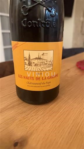 Rhône Valley Châteauneuf-du-Pape La Gardine Les Hauts de La Gardine 2022