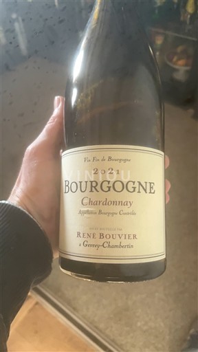 Viinit Blanc sec René Bouvier 2021 Ranska Burgundi Bourgogne AOC