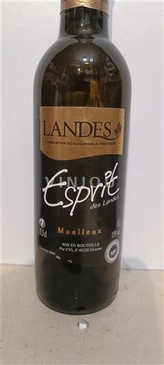 Akvitanien och Charentes Landes Esprit des Landes Icke årgångsbetecknad